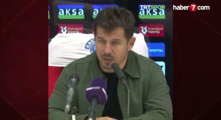 Emre Belözoğlu görevi devraldığı teknik adam hakkında konuştu