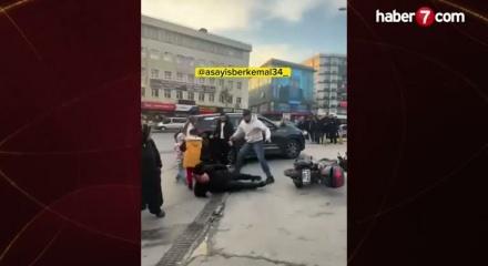 Esenyurt'ta trafik terörü: Otomobil sürücüsü, tartıştığı motosikletliyi öldüresiye darbetti