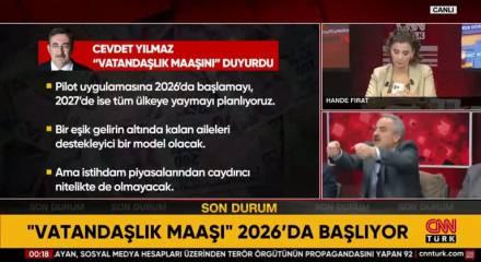 CNN Türk'te "Bedava Traktör" polemiği alevlendi: "Elini masaya vurma, terbiyesizlik yapma"