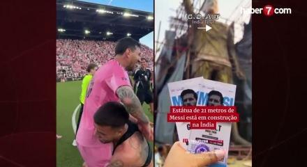 Hindistan'da Lionel Messi çılgınlığı!