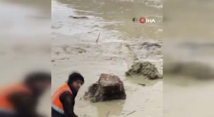 İBB doğal yaşamı mahvetti! Mavi Göl çalışmalarından skandal görüntüler 