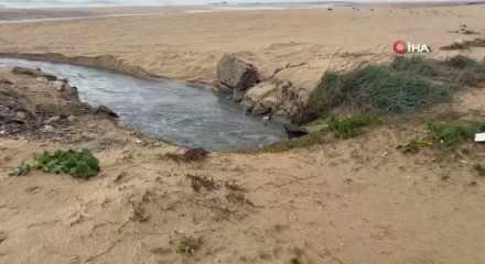 İSKİ’nin tesisinden şok görüntü: Atık su denize boşaltılıyor