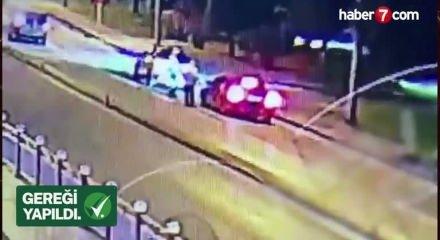 Kayseri’de ‘dur’ ihtarına uymayıp polise çarpan sürücü tutuklandı