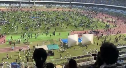 Messi'nin Hindistan turu olaylı başladı