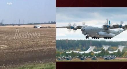 Rusya'da korkunç kaza! Askeri kargo uçağı çakıldı