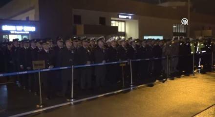 Şehit polis Emre Albayrak'ın naaşı memleketi Samsun'da gözyaşlarıyla karşılandı