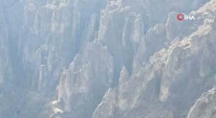 Şırnak'ta peri bacalarını andıran bölge keşfedildi