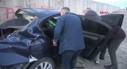 Van'da zincirleme kaza 5 yaralı