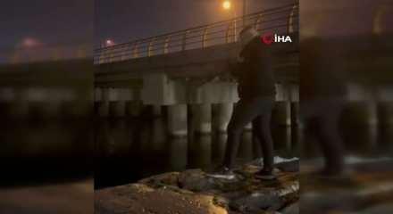 Denize silahla ateş edip ‘ses terapisi’ yazan şahıs gözaltına alındı