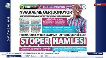 Trabzonspor'da Nwakaeme m&uuml;jdesi
