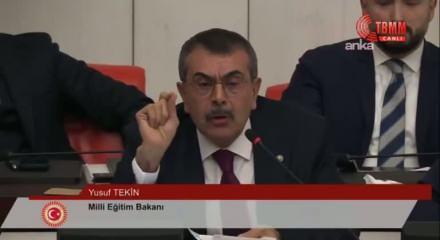 Bakan Yusuf Tekin'den 'sabun yok' diyen CHP'lilere tokat gibi cevap! 'Önce onu çözün'