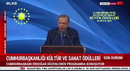 Cumhurbaşkanı Erdoğan'dan Gazze'nin sesi Ali Jadallah'a &ouml;d&uuml;l