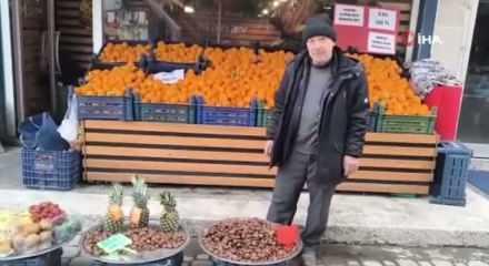 Afyonkarahisar&rsquo;da kestane fiyatları y&uuml;z g&uuml;ld&uuml;rd&uuml;