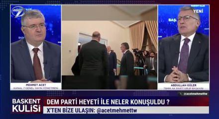 AK Parti ile DEM heyeti arasında hangi konular g&ouml;&uuml;ş&uuml;ld&uuml;! Ak Partili G&uuml;ler canlı yayında a&ccedil;ıkladı