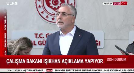 Asgari &uuml;crette ikinci toplantı başladı! Bakan Vedat Işıkhan toplantı &ouml;ncesi konuştu