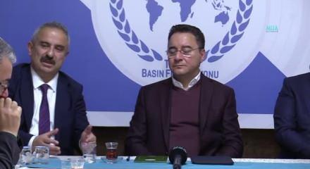 Deva Partisi lideri Babacan'dan AB'ye rest! Avrupa Birliği&rsquo;nin bize ders verme hakkı yok!