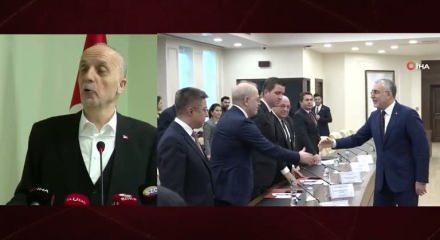 Bakan Işıkhan'dan kritik buluşma! T&Uuml;RK-İŞ Başkanı Atalay ile bir araya geldi