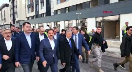 Bakan Kurum, Hatay'da afet konutlarını yerinde inceledi!