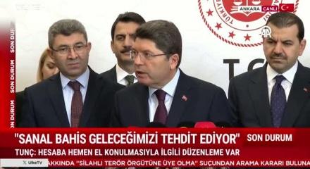 Bakan Tun&ccedil;'tan 'Ter&ouml;rs&uuml;z T&uuml;rkiye' a&ccedil;ıklaması