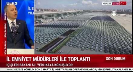 Bakan Yerlikaya duyurdu: 11 ayda 7 ter&ouml;r eylemi engellendi, 2 bin 63 tutuklama