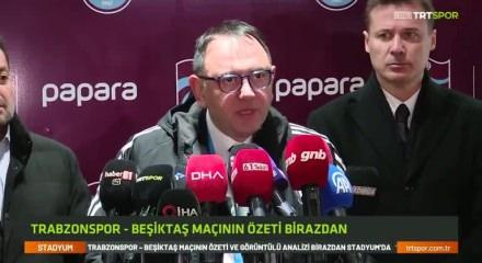 Beşiktaş Asbaşkanı Murat Kılıç'tan Trabzonspor yöneticisine yanıt