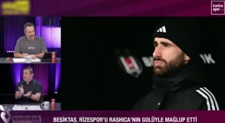 Beşiktaş'ta Nihat Kahveci Rafa Silva'ya y&uuml;klendi '&Ouml;yle oturursun işte' diye g&ouml;ndermede bulundu