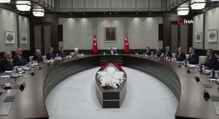 Cumhurbaşkanlığı Kabinesi, Beştepe'de toplandı