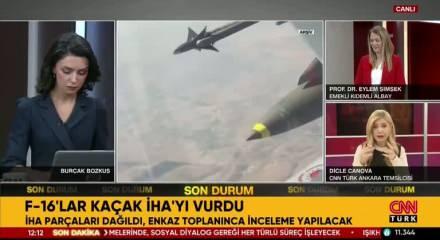 Dicle Canova F-16'ların Karadeniz'de vurduğu İHA olayının perde arkasını anlattı