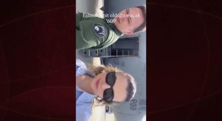 Düşen kargo uçağında şehit olan Cüneyt Kandemir'in eşinden duygulandıran paylaşım