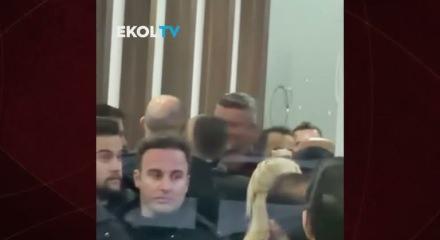 Fenerbah&ccedil;e Başkanı Sadettin Saran'ın u&ccedil;ağı İstanbul'a iniş yaptı