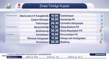 Galatasaray kupada sahaya iniyor! Rakip Başakşehir