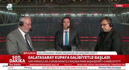 Galatasaray sahasında Başakşehir'i mağlup etti