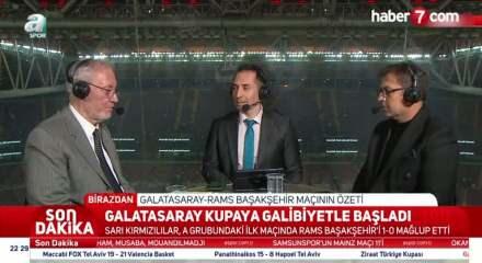 Galatasaray sahasında Başakşehir'i mağlup etti