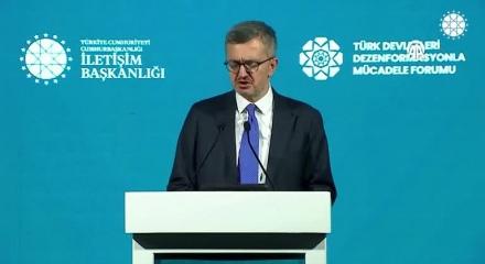 İletişim Başkanı Duran, T&uuml;rk Devletleri Dezenformasyonla M&uuml;cadele Forumu'na katıldı