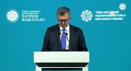 İletişim Başkanı Duran'dan dezenformasyonla m&uuml;cadelede iş birliği mesajı