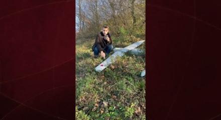 Kocaeli&rsquo;deki Rus İHA&rsquo;sını vatandaş baltayla indirmiş