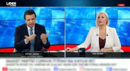 Saadet Partisi lider i canlı yayında Cumhur ittifakına katılabileceklerini belirtti