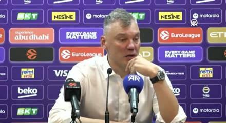 Sarunas Jasikevicius: &Ccedil;ok &ccedil;alıştık ama beklediğimiz reaksiyonu alamadık