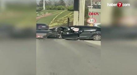 TEM'de feci kaza: Anne ile oğlu &ouml;ld&uuml;!