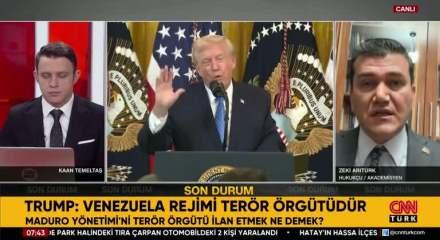 Trump Venezuela y&ouml;netimini ter&ouml;r &ouml;rg&uuml;t&uuml; ilan etti