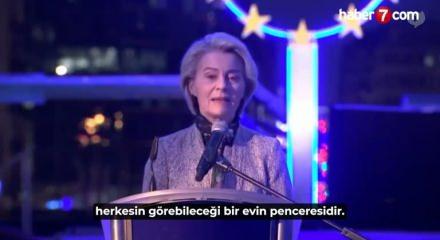 AB Komisyonu Başkanı Ursula von der Leyen: Yahudi k&uuml;lt&uuml;r&uuml;, Avrupa k&uuml;lt&uuml;r&uuml;d&uuml;r