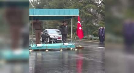 Libya Genelkurmay Başkanı Al-Hadda'nın kazadan &ouml;nceki son g&ouml;r&uuml;nt&uuml;leri ortaya &ccedil;ıktı