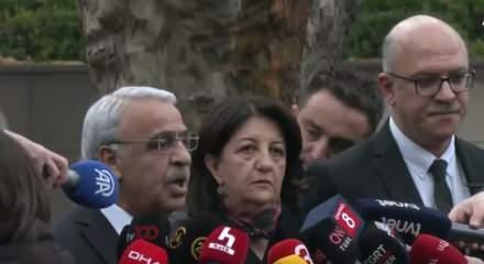  Adalet Bakanı Yılmaz Tun&ccedil;'u ziyaret eden DEM Partisi heyetinden ilk a&ccedil;ıklamalar