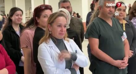 Bodrum'da 42 yıl &ouml;nce mesleğe başlayan doktora duygusal veda!