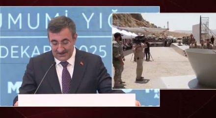 Cumhurbaşkanı Yardımcısı Cevdet Yılmaz'dan 'Ter&ouml;rs&uuml;z T&uuml;rkiye'ye dikkat &ccedil;ekti