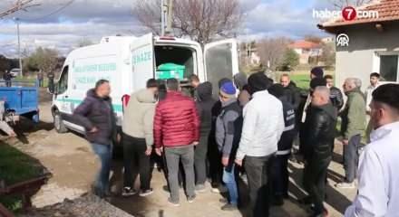 Feci kazada &ouml;len aile g&ouml;zyaşları i&ccedil;inde toprağa verildi