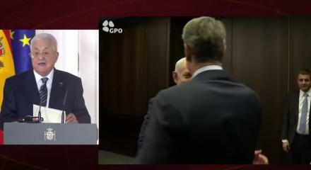 Filistin Devlet Başkanı Abbas, Yunanistan'a desteğini a&ccedil;ıkladı