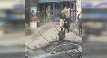 Sadettin Saran &ouml;zel laboratuvardan &ccedil;ıkarken g&ouml;r&uuml;nt&uuml;lendi