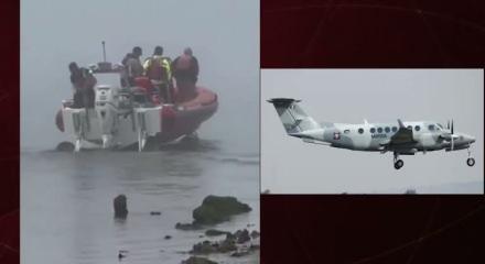 Meksika donanmasın ait u&ccedil;akjğı iniş sırasında d&uuml;şt&uuml;!