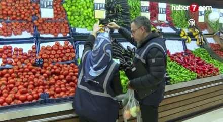 Ticaret Bakanlığı asgari &uuml;cret artışının ardından marketlere fahiş fiyat denetimi yaptı